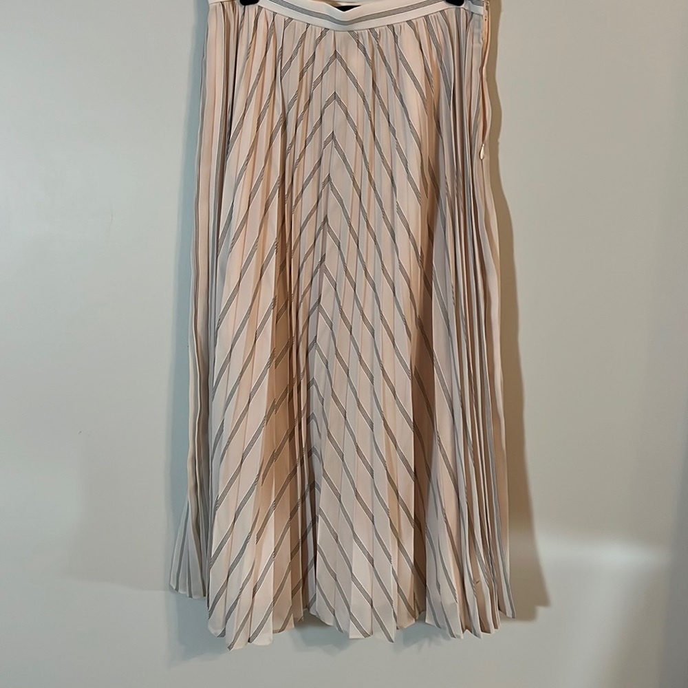 Banana Republic Pleated Midi Skirt. Size 0.
